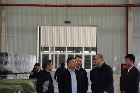 杨明率队莅临绵阳GA黄金甲公司调研指导事情